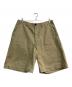 UNIVERSAL PRODUCTS.（ユニバーサルプロダクツ）の古着「NO TUCK CHINO SHORTS　232-60502」｜ベージュ