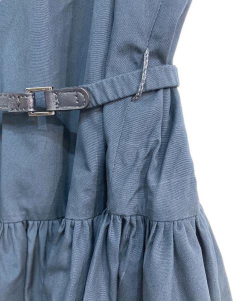 'S Max Mara（エスマックスマーラ）'S Max Mara (エスマックスマーラ) ノースリーブワンピース　TERESA　24SS　24192210536 ネイビー サイズ:38の古着・服飾アイテム