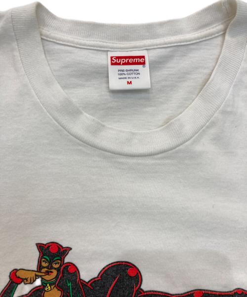 SUPREME（シュプリーム）Supreme (シュプリーム) Catwoman Tee　22AW ホワイト サイズ:Mの古着・服飾アイテム