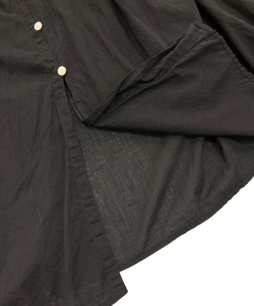 JOURNAL STANDARD relume（ジャーナルスタンダード レリューム）JOURNAL STANDARD relume (ジャーナルスタンダード レリューム) コットンボイルクリンクルシャーリングワンピース　24040462100110 ブラック サイズ:Freeの古着・服飾アイテム