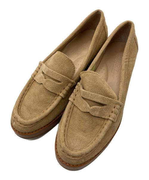 LAUREN RALPH LAUREN（ローレンラルフローレン）LAUREN RALPH LAUREN (ローレンラルフローレン) WREN スウェードローファー ブラウン サイズ:US5.5の古着・服飾アイテム
