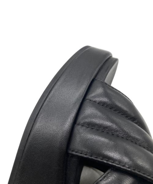 CAMPER（カンペール）CAMPER (カンペール) Misia クロスストラップレザーサンダル ブラック サイズ:36の古着・服飾アイテム