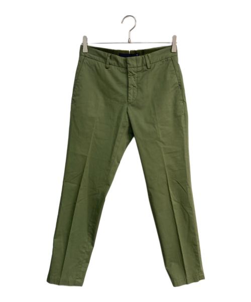 INCOTEX（インコテックス）INCOTEX (インコテックス) LOW RISE CARROT fit グリーン サイズ:42の古着・服飾アイテム