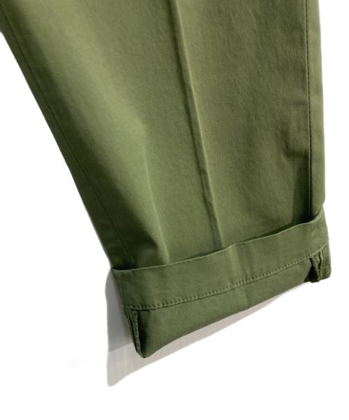 INCOTEX（インコテックス）INCOTEX (インコテックス) LOW RISE CARROT fit グリーン サイズ:42の古着・服飾アイテム