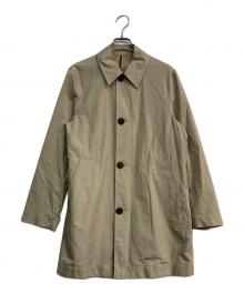 PAUL SMITH（ポールスミス）の古着「ステンカラーコート　PF-TZ-49698」｜ベージュ