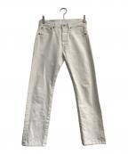 LEVI'S PReMIUM×JOURNAL STANDARDリーバイス プレミアム×ジャーナルスタンダード）の古着「501デニムパンツ　A9517-0001」｜ホワイト