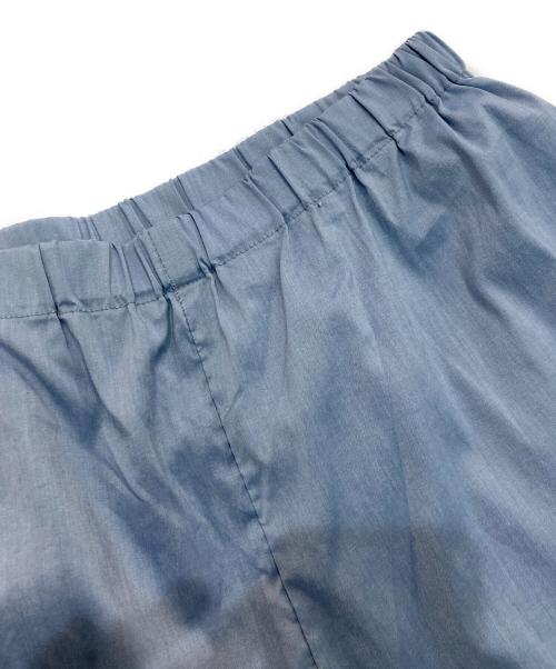mizuiro-ind（ミズイロインド）mizuiro-ind (ミズイロインド) コットンパンツ スカイブルー サイズ:2の古着・服飾アイテム