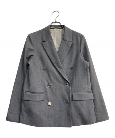 SNIDEL Sustainableイレギュラー金ボタンジャケット　ダブル 中古・古着通販】Snidel (スナイデル) Sustainableイレギュラー金