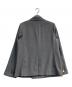 Snidel (スナイデル) Sustainableイレギュラー金ボタンジャケット　25SS　SWFJ251082 グレー：10000円