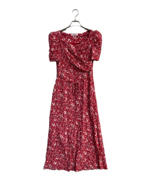 Snidel（スナイデル）Snidel (スナイデル) レーヨンカシュクールプリントワンピース　25SS　SWFO252017 レッド サイズ:1の古着・服飾アイテム