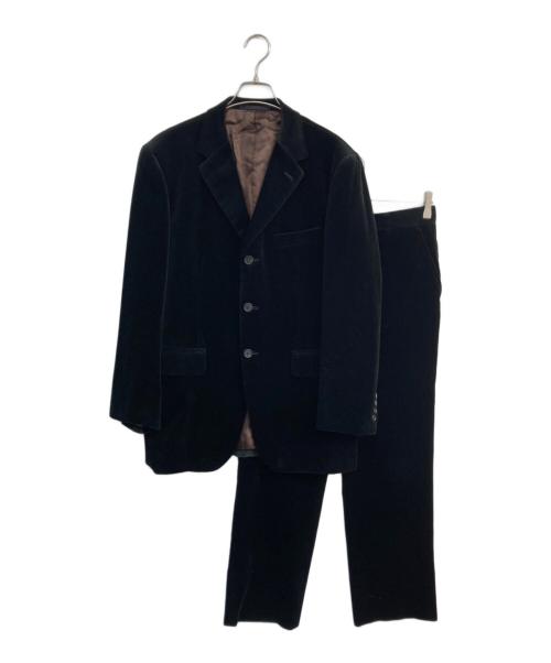 Paul Smith London（ポールスミスロンドン）Paul Smith London (ポールスミスロンドン) ベロアセットアップ　de BALL VELVET ブラック サイズ:Lの古着・服飾アイテム