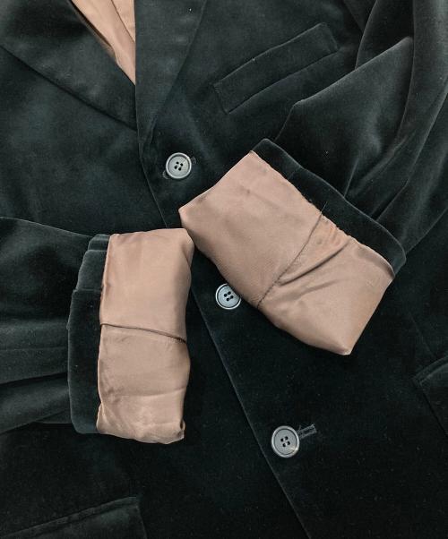 Paul Smith London（ポールスミスロンドン）Paul Smith London (ポールスミスロンドン) ベロアセットアップ　de BALL VELVET ブラック サイズ:Lの古着・服飾アイテム