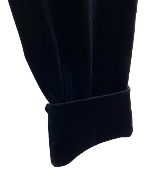 Paul Smith London（ポールスミスロンドン）Paul Smith London (ポールスミスロンドン) ベロアセットアップ　de BALL VELVET ブラック サイズ:Lの古着・服飾アイテム