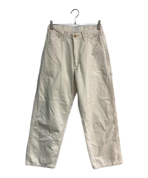 LEE（リー）LEE (リー) HUMAN WOMAN (ヒューマンウーマン) ペインターパンツ アイボリー サイズ:Mの古着・服飾アイテム