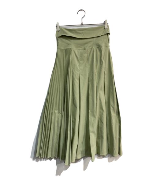 Snidel（スナイデル）Snidel (スナイデル) トレンチマーメイドライクスカート グリーン サイズ:1 未使用品の古着・服飾アイテム