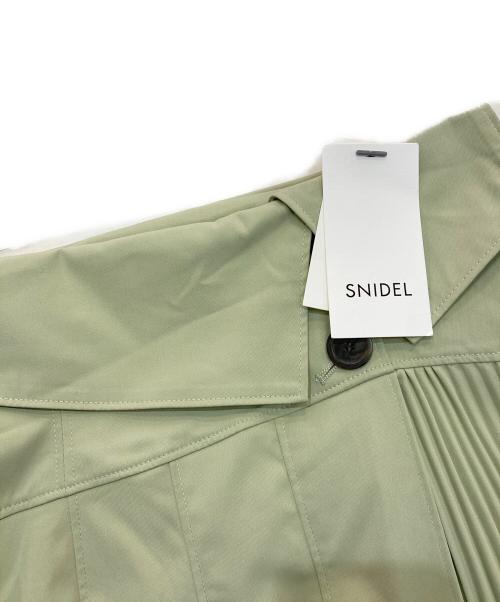 Snidel（スナイデル）Snidel (スナイデル) トレンチマーメイドライクスカート グリーン サイズ:1 未使用品の古着・服飾アイテム