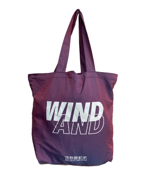 WIND AND SEA（ウィンダンシー）WIND AND SEA (ウィンダンシー) 攻殻機動隊 (コウカクキドウタイ) トートバッグ パープル サイズ:-の古着・服飾アイテム