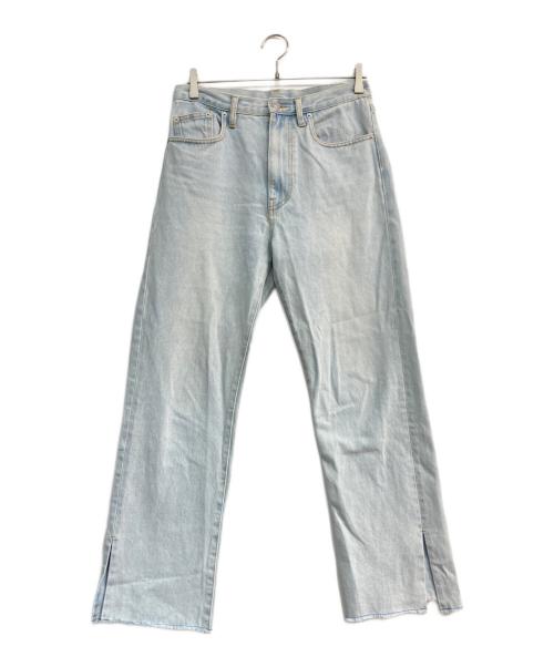 RIVE DROITE（リヴドロワ）RIVE DROITE (リヴドロワ) slit DENIM インディゴ サイズ:38の古着・服飾アイテム