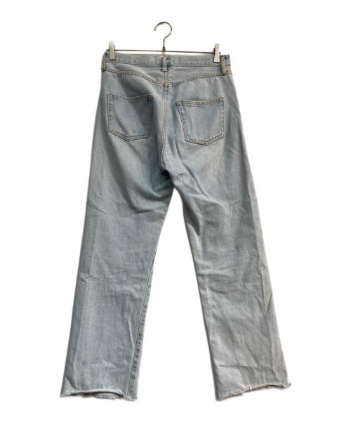 RIVE DROITE（リヴドロワ）RIVE DROITE (リヴドロワ) slit DENIM インディゴ サイズ:38の古着・服飾アイテム