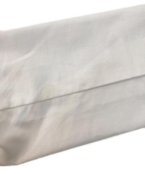 NOLLEY'S（ノーリーズ）NOLLEY'S (ノーリース) ウォッシャブル麻混ダブルジャケット ホワイト サイズ:38の古着・服飾アイテム