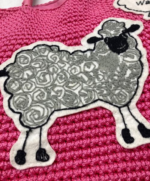 LUDLOW south street（サウス ストリート ラドロー）LUDLOW SOUTH STREET (サウス ストリート ラドロー) ハンドバッグ ショッキングピンク サイズ:-の古着・服飾アイテム