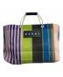 MARNI（マルニ）の古着「MARNI MARKET STRIPE BAG」｜グリーン×ブルー