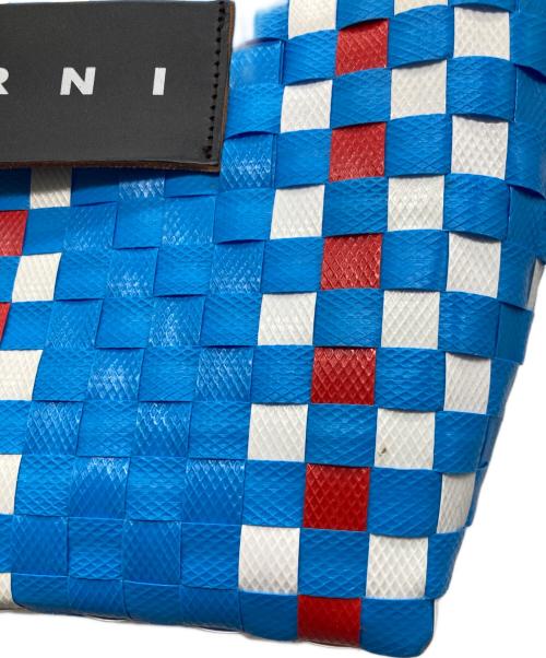 MARNI（マルニ）MARNI (マルニ) ピクニックバッグ ブルーの古着・服飾アイテム