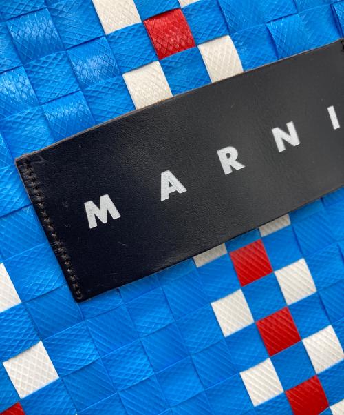 MARNI（マルニ）MARNI (マルニ) ピクニックバッグ ブルーの古着・服飾アイテム