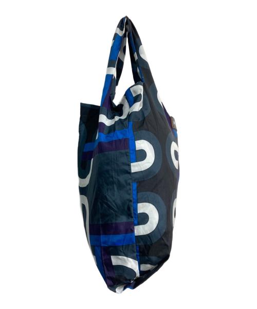 MARNI（マルニ）MARNI (マルニ) ナイロンエコバッグ ネイビーの古着・服飾アイテム