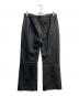 BANANA REPUBLIC (バナナリパブリック) フレアレザーパンツ　 00‘s　112162 ブラック サイズ:12P：4000円