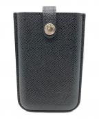 LOUIS VUITTONルイ ヴィトン）の古着「ポルトカルト ドゥ ヴィジット」｜ブラック