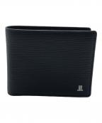 LANVIN COLLECTIONランバンコレクション）の古着「2つ折り財布」｜ブラック