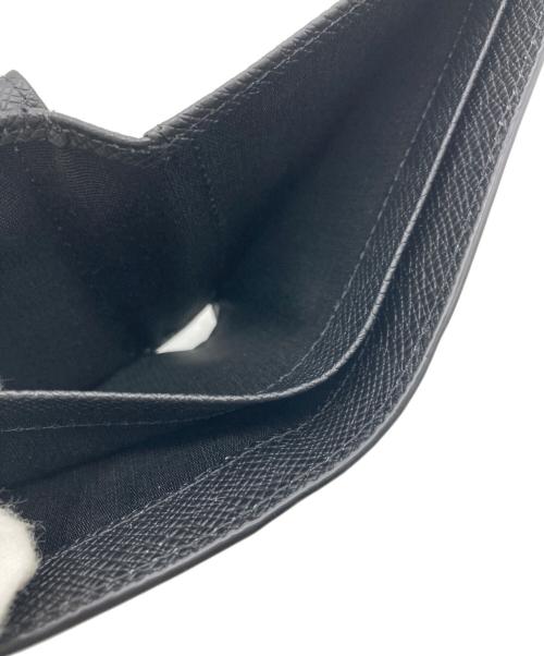 LANVIN COLLECTION（ランバンコレクション）LANVIN COLLECTION (ランバンコレクション) 2つ折り財布 ブラックの古着・服飾アイテム