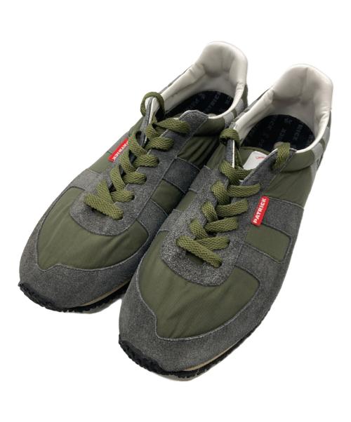 PATRICK（パトリック）PATRICK (パトリック) MARATHON ローカットスニーカー グリーン サイズ:44の古着・服飾アイテム