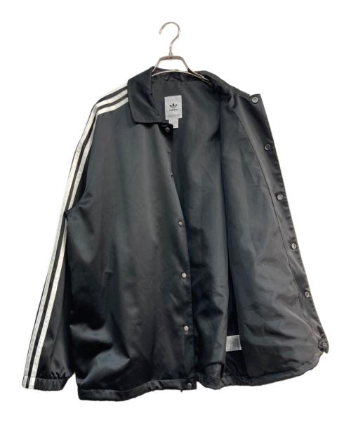 adidas Originals（アディダスオリジナル）adidas Originals (アディダスオリジナル) Satin Coach JKT　DV1617 ブラック サイズ:Oの古着・服飾アイテム