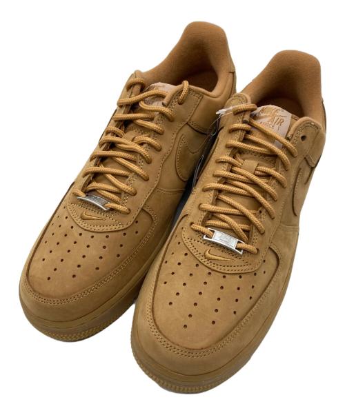 NIKE（ナイキ）NIKE (ナイキ) Supreme (シュプリーム) AIR FORCE 1 LOW FLAX/WHEAT ブラウン サイズ:28cm 未使用品の古着・服飾アイテム
