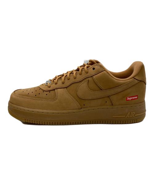 NIKE（ナイキ）NIKE (ナイキ) Supreme (シュプリーム) AIR FORCE 1 LOW FLAX/WHEAT ブラウン サイズ:28cm 未使用品の古着・服飾アイテム
