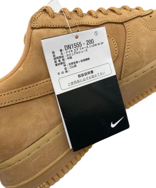 NIKE（ナイキ）NIKE (ナイキ) Supreme (シュプリーム) AIR FORCE 1 LOW FLAX/WHEAT ブラウン サイズ:28cm 未使用品の古着・服飾アイテム
