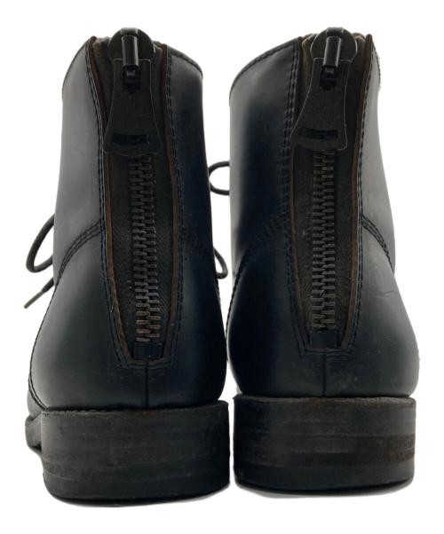 PADRONE（パドローネ）PADRONE (パドローネ) バックジップブーツ ブラック サイズ:41の古着・服飾アイテム
