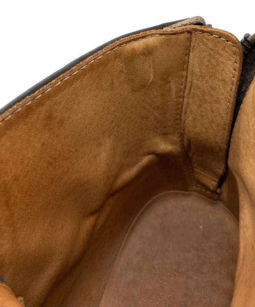 PADRONE（パドローネ）PADRONE (パドローネ) バックジップブーツ ブラック サイズ:41の古着・服飾アイテム