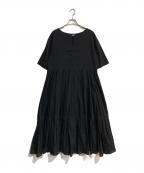 house of lotusハウスオブロータス）の古着「エンブロイダリーワンピース」｜ブラック