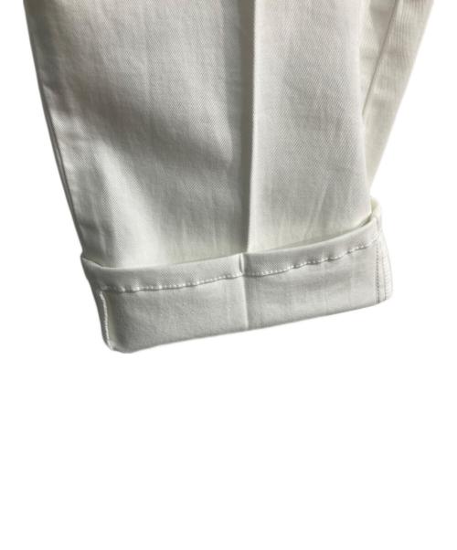 PT TORINO（ピーティートリノ）PT TORINO (ピーティートリノ) BEAMS F (ビームスエフ) EVO FIT スラックス ホワイト サイズ:44の古着・服飾アイテム