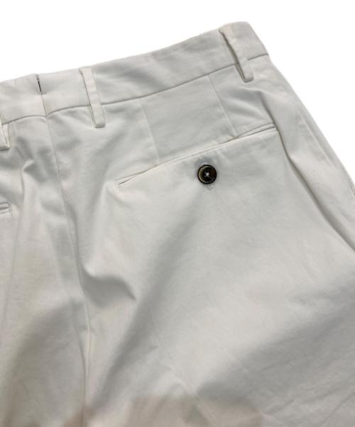 PT TORINO（ピーティートリノ）PT TORINO (ピーティートリノ) BEAMS F (ビームスエフ) EVO FIT スラックス ホワイト サイズ:44の古着・服飾アイテム