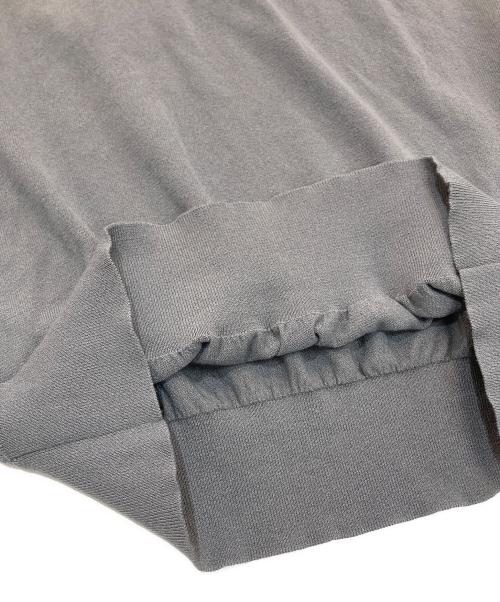 BRIEFING（ブリーフィング）BRIEFING (ブリーフィング) WASHABLE HS KNIT POLO グレー サイズ:Mの古着・服飾アイテム