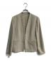 23区（ニジュウサンク）の古着「ノーカラージャケット」｜ベージュ