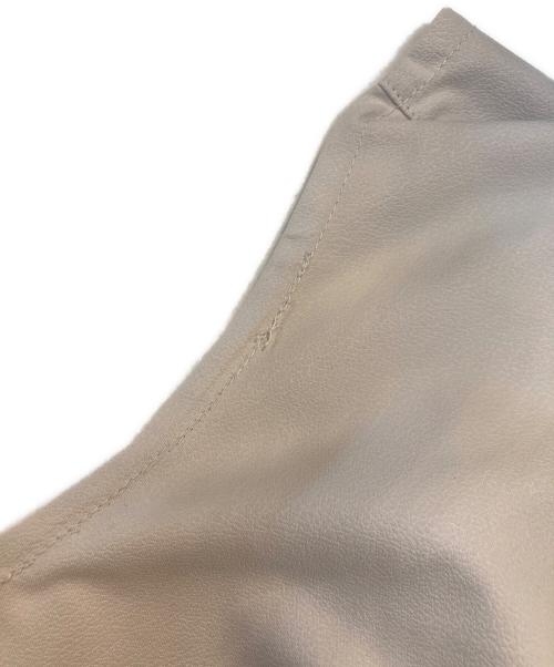 L'Or（ロル）L'Or (ロル) Asymmetry Collar Shirt　 L'AUBE BLANC　or211-43 ベージュ サイズ:Freeの古着・服飾アイテム