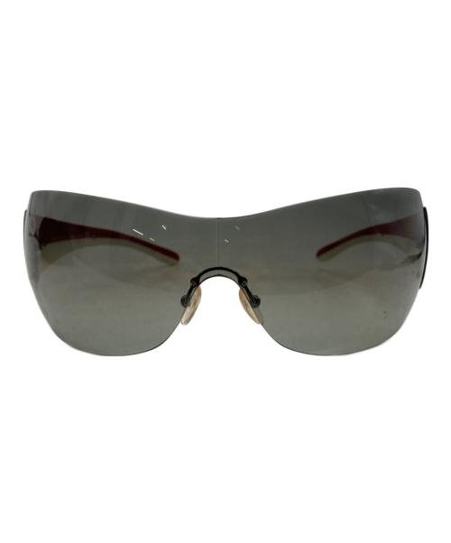 PRADA（プラダ）PRADA (プラダ) サングラス レッド×ブラックの古着・服飾アイテム