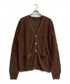 BROOKS BROTHERSブルックスブラザーズ）の古着「リネンニットカーディガン」｜ブラウン