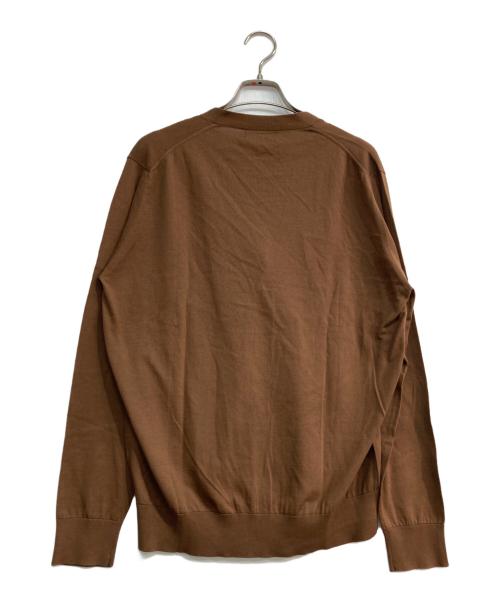 BROOKS BROTHERS（ブルックスブラザーズ）BROOKS BROTHERS (ブルックスブラザーズ) ニットカーディガン ブラウン サイズ:Mの古着・服飾アイテム