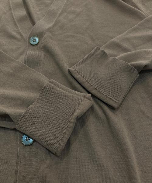 BROOKS BROTHERS（ブルックスブラザーズ）BROOKS BROTHERS (ブルックスブラザーズ) ニットカーディガン ブラウン サイズ:Mの古着・服飾アイテム
